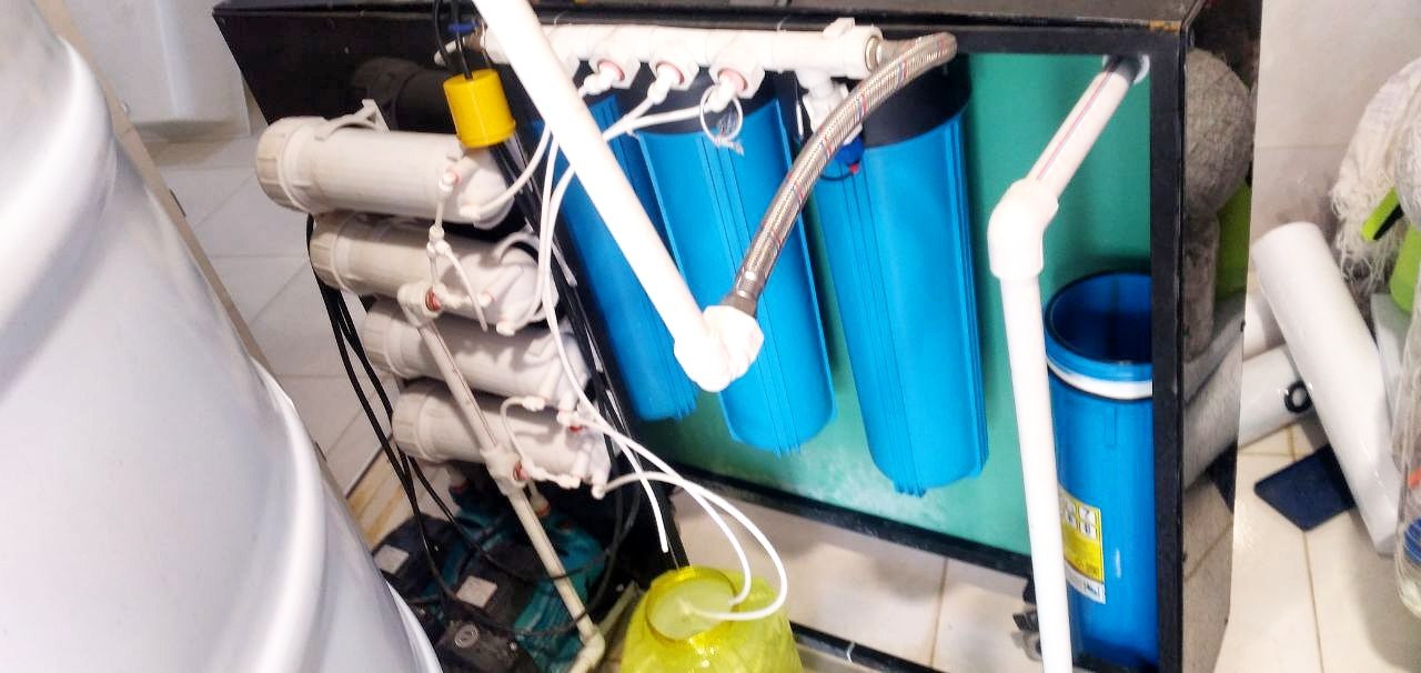 نصب دستگاه تصفیه آب 