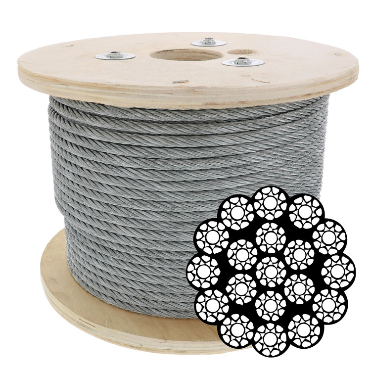 سیم بکسل 19*19 مقاوم در برابر چرخش