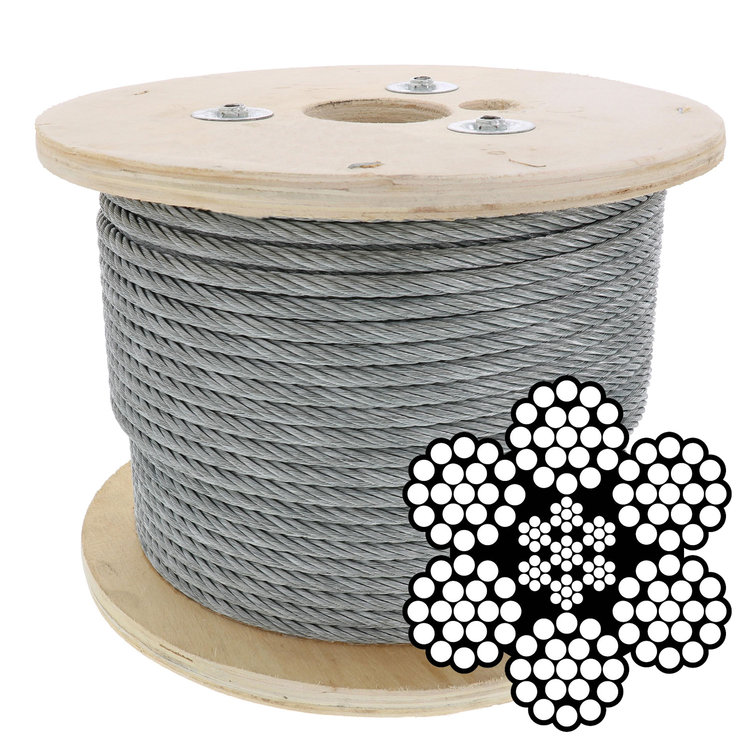 سیم بکسل 6*36 و 36*19 عمومی