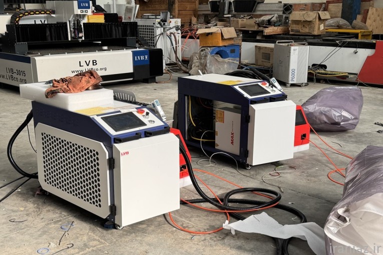 دستگاه جوش  لیزر  ۴ کاره با توان 1.5 و 3 کیلووات