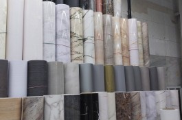 فروش و نصب برچسب کابینت و روکش کابینت و برچسب کاشی سرویس حمام 