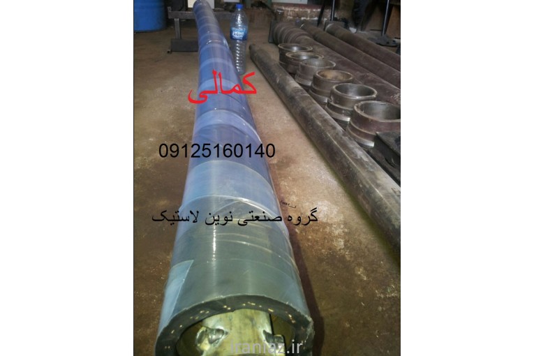 روکش غلطک با لاستیک