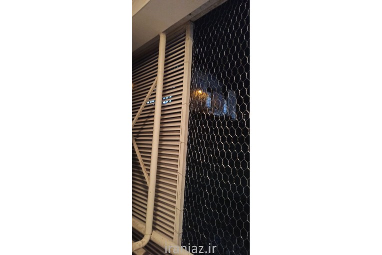 نصب توری نورگیر حیاط خلوت درز انقطاع 