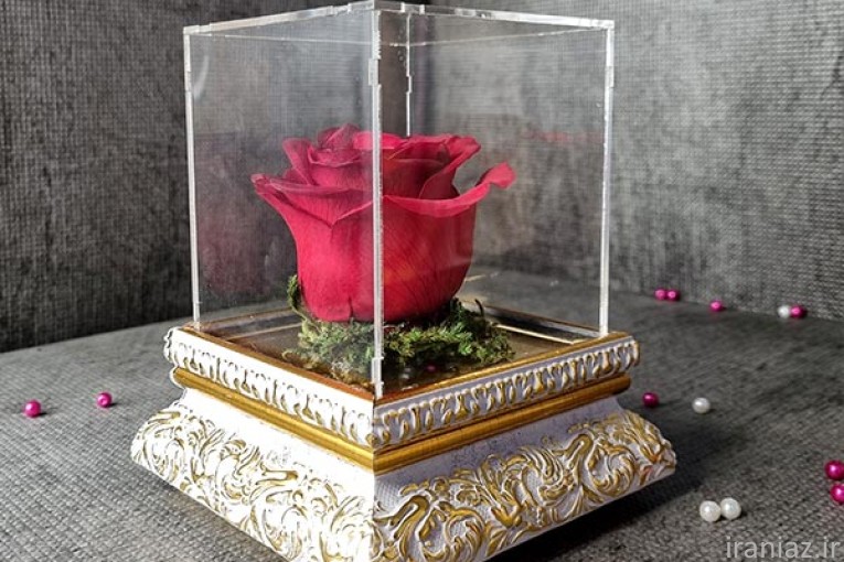 گل رزجاودان باکس کتیبه ای