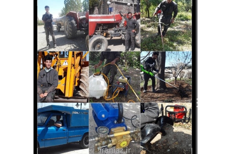 فضای سبز باغبانی سمپاشی هرس کود دهی