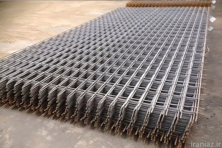 برگ مش فلزی جوش‌ خورده