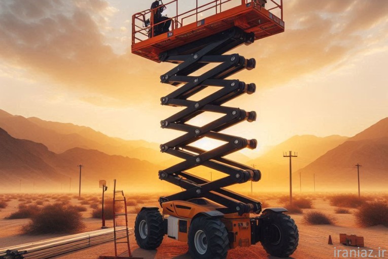 بالابر متحرک مدل قیچی