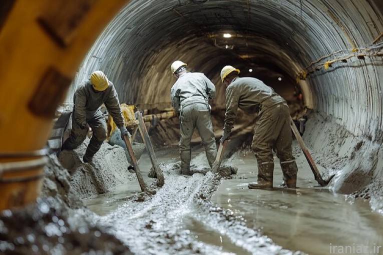 اجرای تخصصی شاتکریت و بتن پاشی 