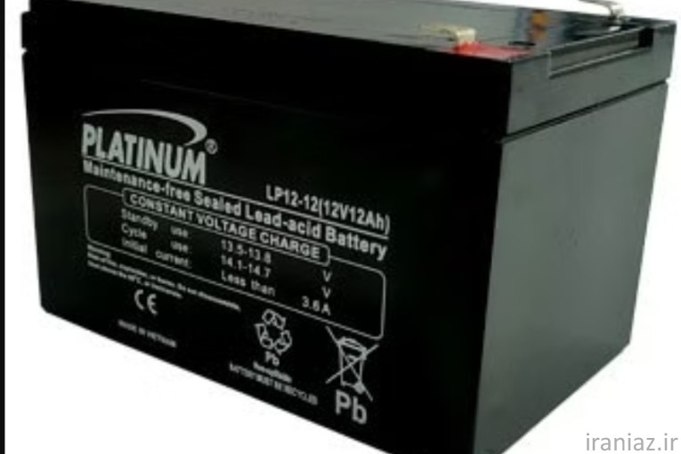 باتری آسانسور 12 ولت 9 آمپر 