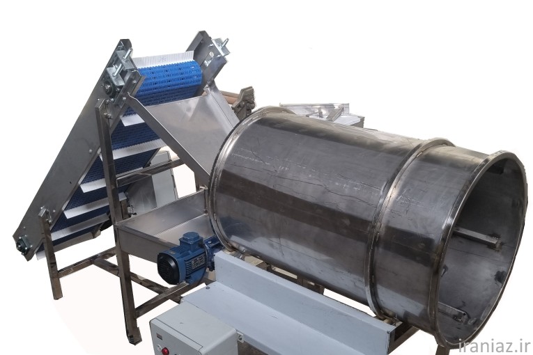 خط فرآوری خرما شامل سرند و الک و موسوز و جداساز فلزات خرما