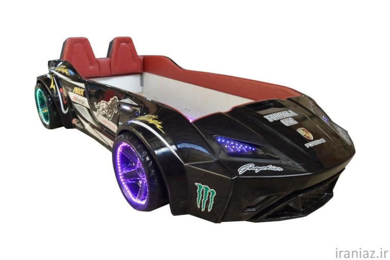 تخت خواب ماشینی پسرانه کودک ونوجوان