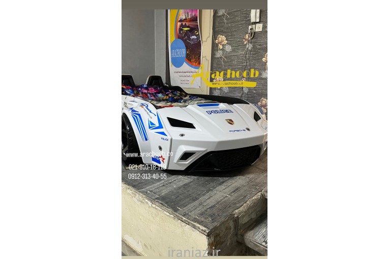 تخت خواب ماشینی پسرانه کودک ونوجوان