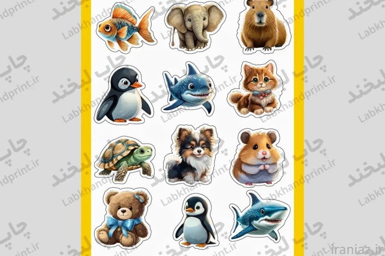 چاپ لیبل و استیکر