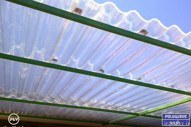 ورق های پلی کربنات سینوسی و ذوزنقه ای