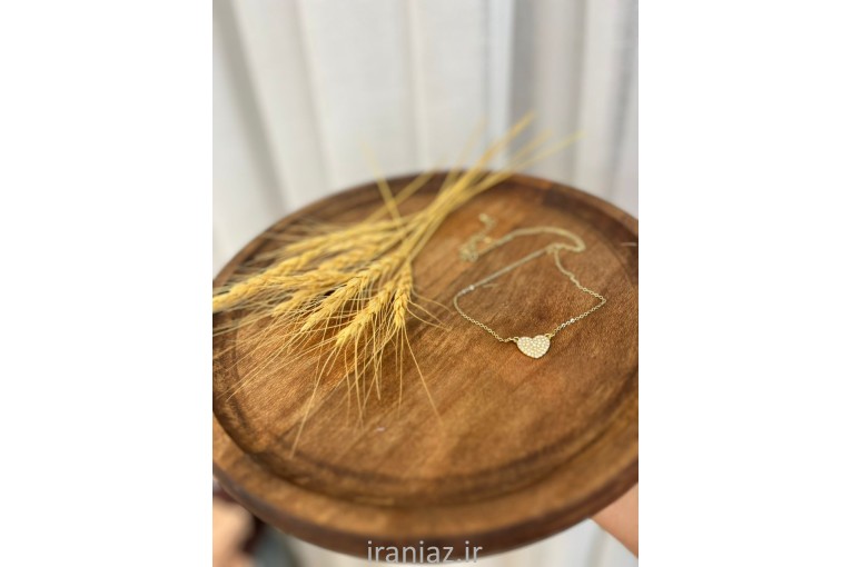 زیورآلات دخترانه ست گردنبند قلبی  