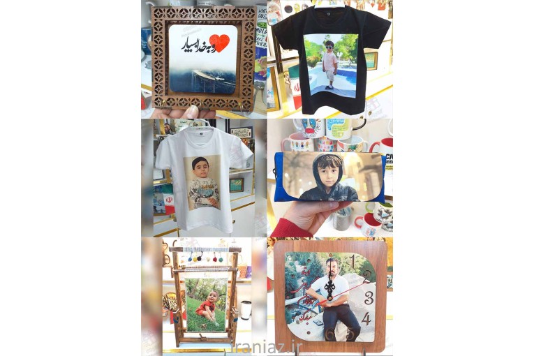 چاپ لیوان ماگ حرارتی تیشرت پازل فرش 