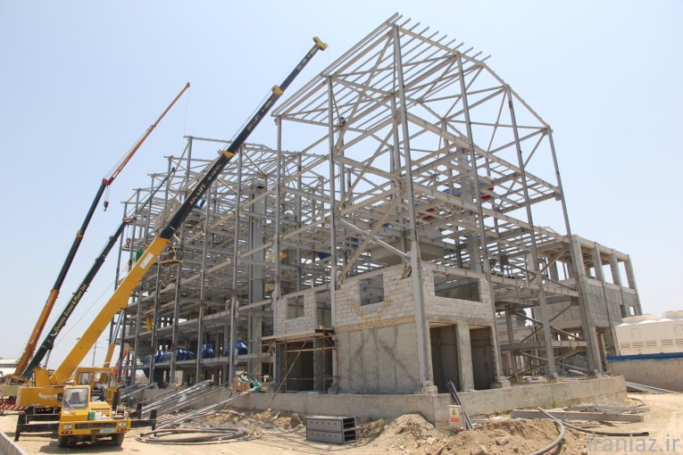  طراحی ساخت انواع سازه های فلزی و سوله 