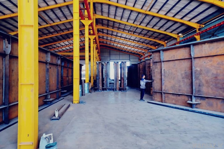  طراحی ساخت انواع سازه های فلزی و سوله 