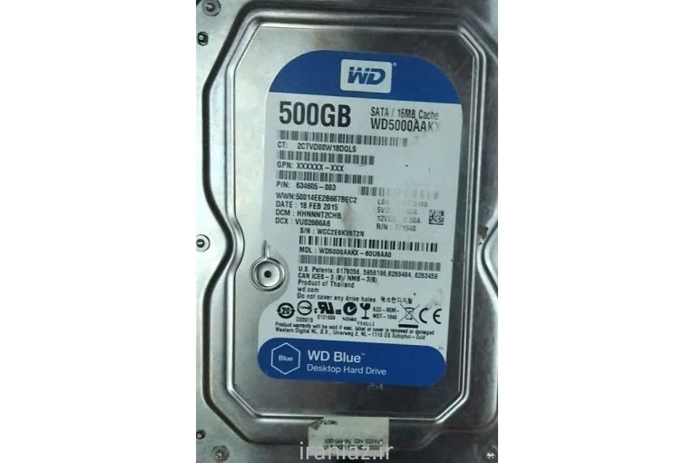 هارد 500 گیگ wd