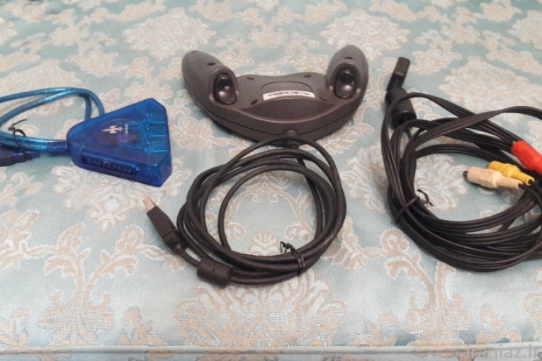 دسته بازی مایکروسافت و رابط کابل PS1