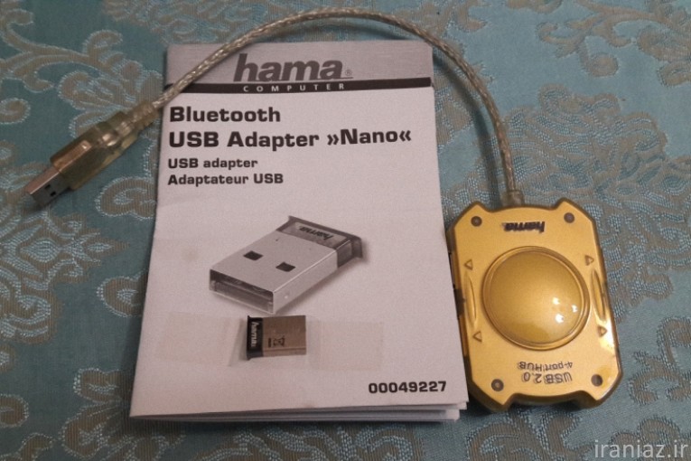 هاب 7 و 4 پورت و بلوتوث برند Hama آلمان