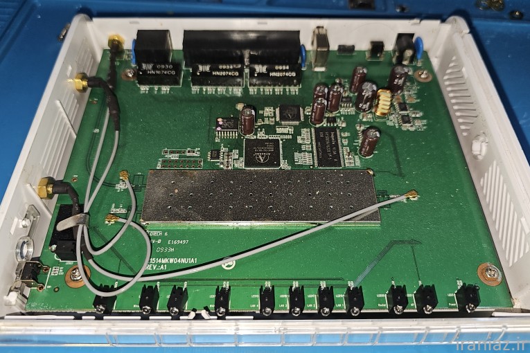 تعمیر مودم روتر رادیو وایرلس آنلاک