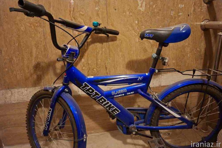 دوچرخه آبی رنگ سایز ۲۰ 