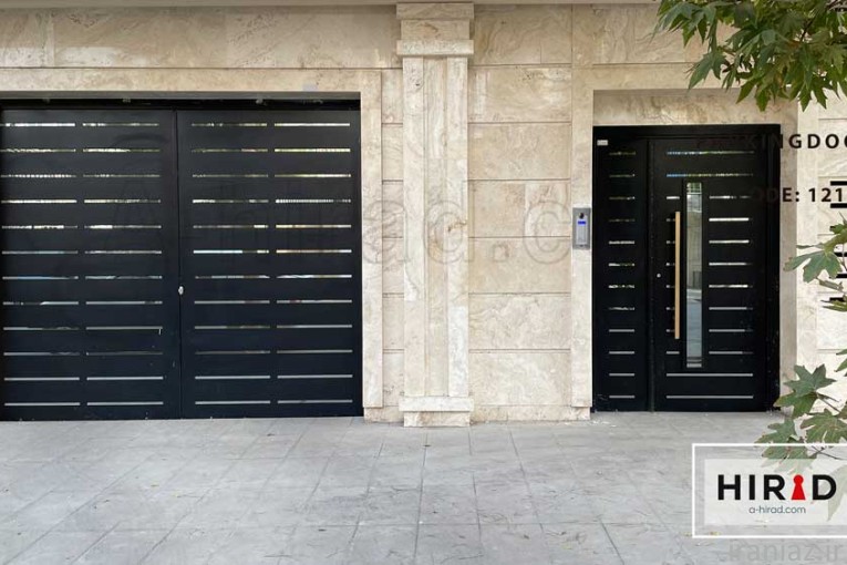 تولید انواع درب فلزی حیاط و پارکینگ