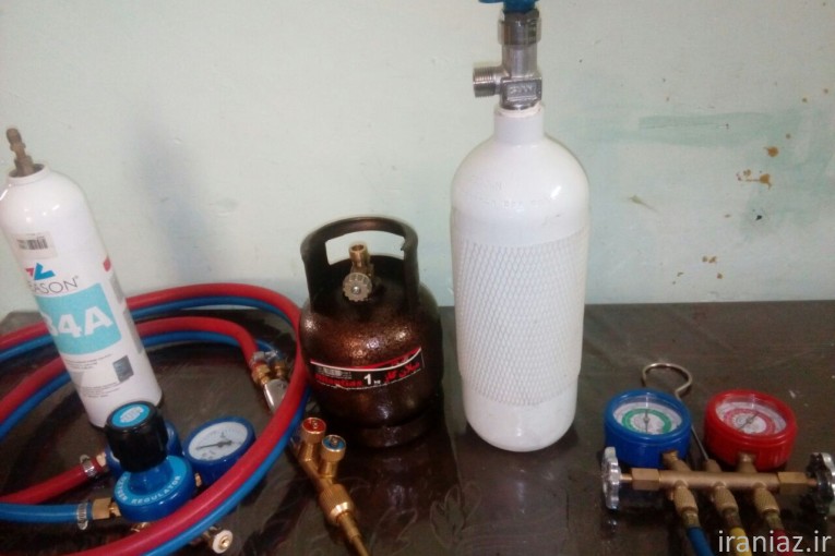 لوازم شارژ گاز یخچال و کولر 