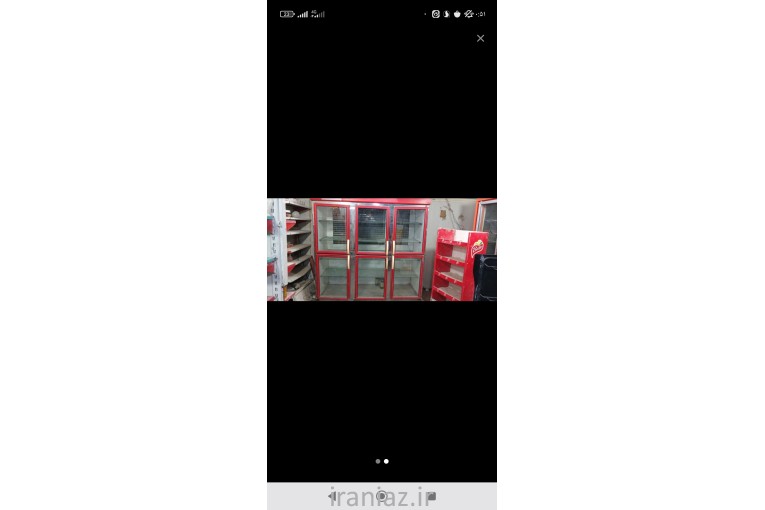 مینی مارکت بدون اجناس و یخچال به فروش می رسد 