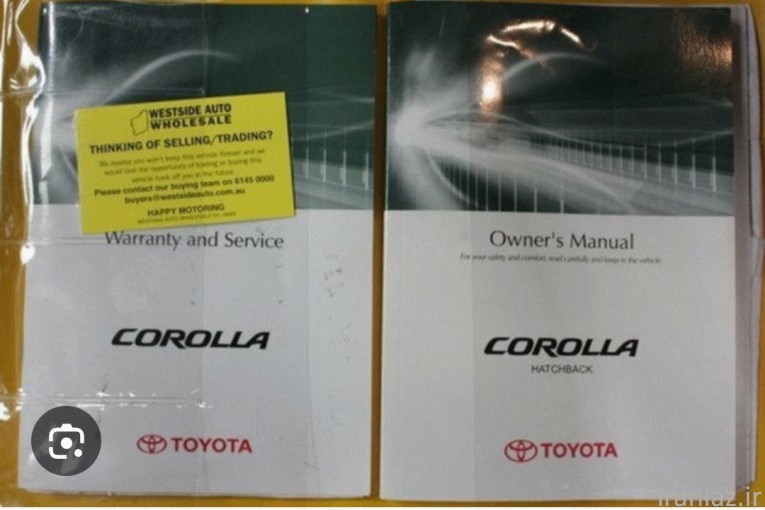 دفترچه راهنما تویوتا کرولا