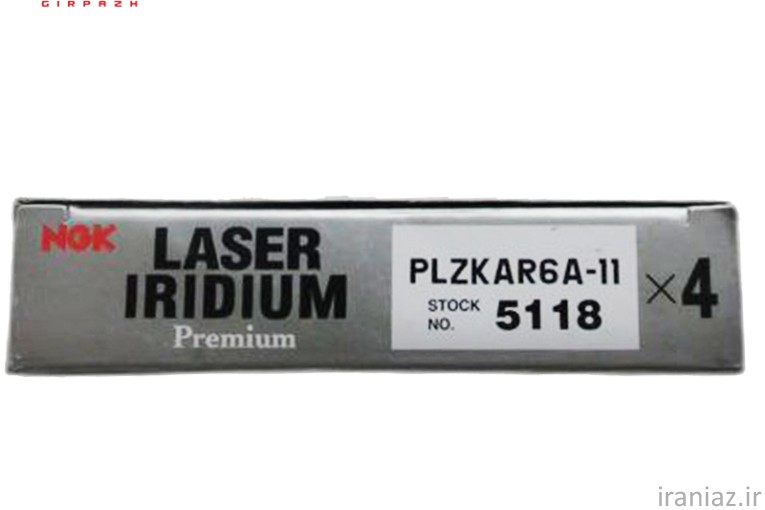 شمع سوزنی ایریدیوم NGK PLZKAR6A-11-5118 