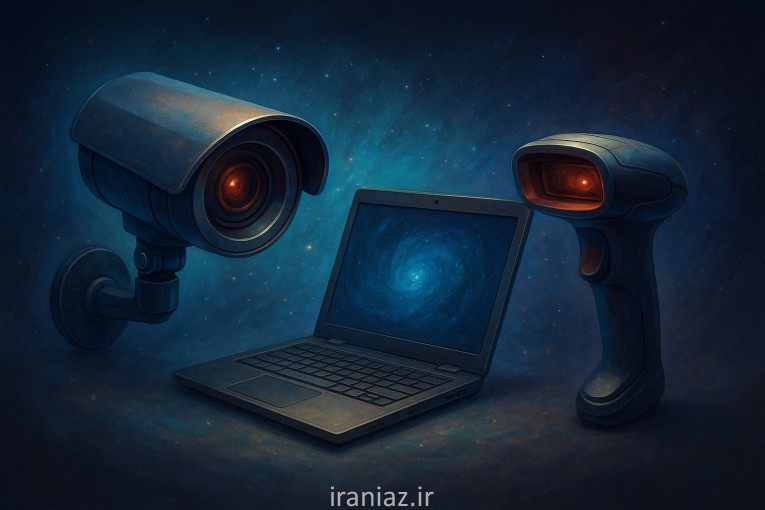 تجهیزات کامپیوتر و دوربین مداربسته سیار