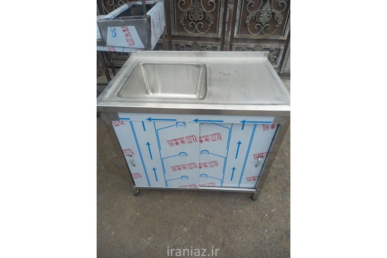 سینک صنعتی / وان استیل / کابینت