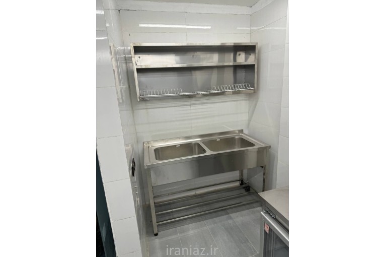 سینک صنعتی / وان استیل / کابینت