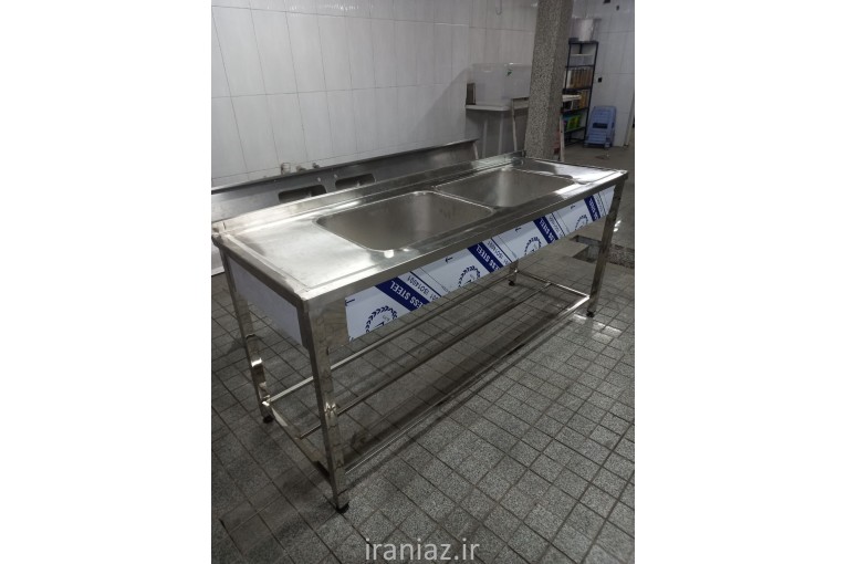 سینک صنعتی / وان استیل / کابینت