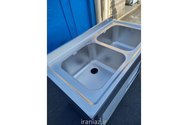 سینک صنعتی / وان استیل / کابینت