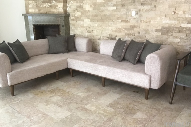 مبل کرم سبز 