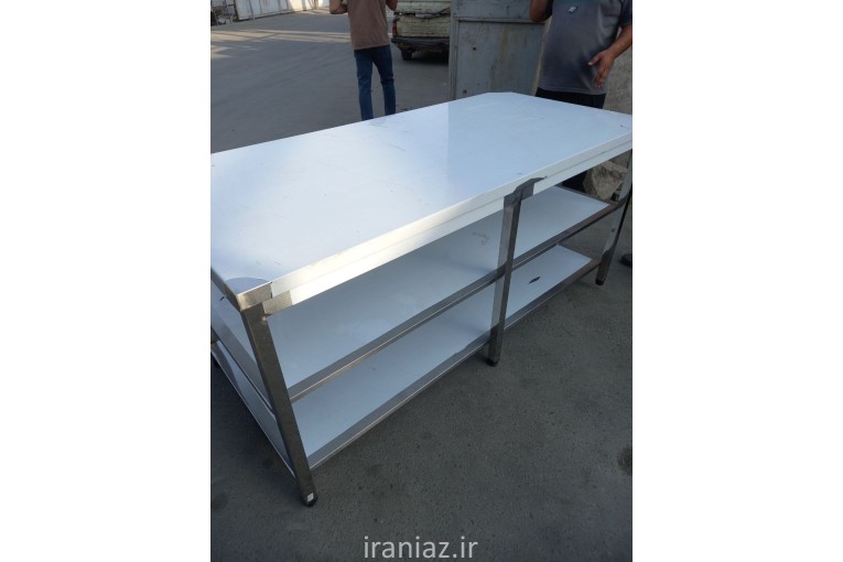 میزکار استیل صنعتی