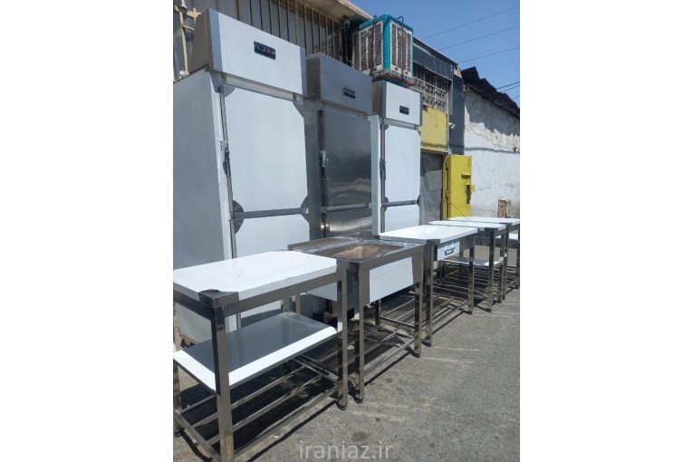 میزکار استیل صنعتی