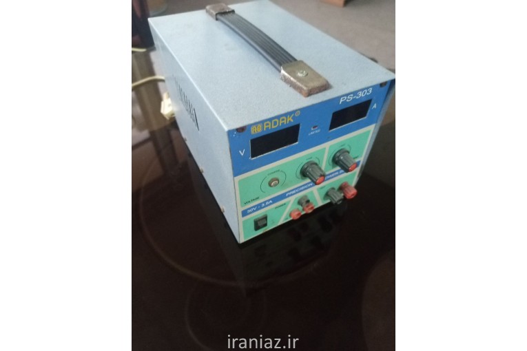 منبع تغذیه آداک 30 ولت 3/5آمپر درحدنو