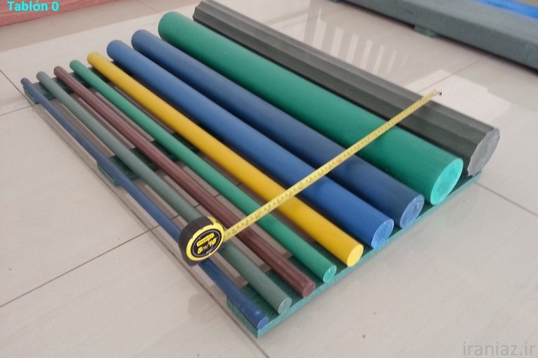 پروفیل توپر 100% پلاستیکی