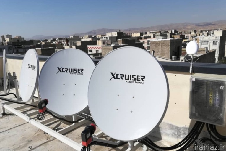 نصب آنتن ثابت و گردان