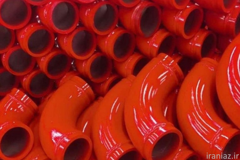 لوله پمپ بتن زانو شیلنگ‌پمپ بتن 