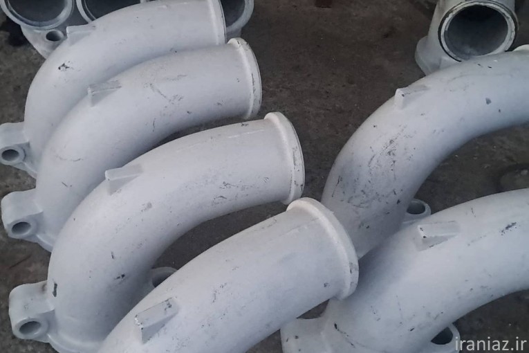 لوله پمپ بتن زانو شیلنگ‌پمپ بتن 