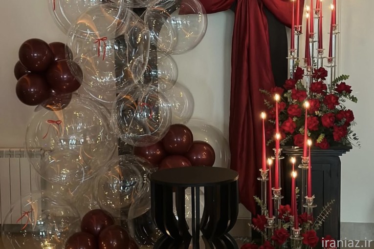 گل ارایی.بادکنک ارایی