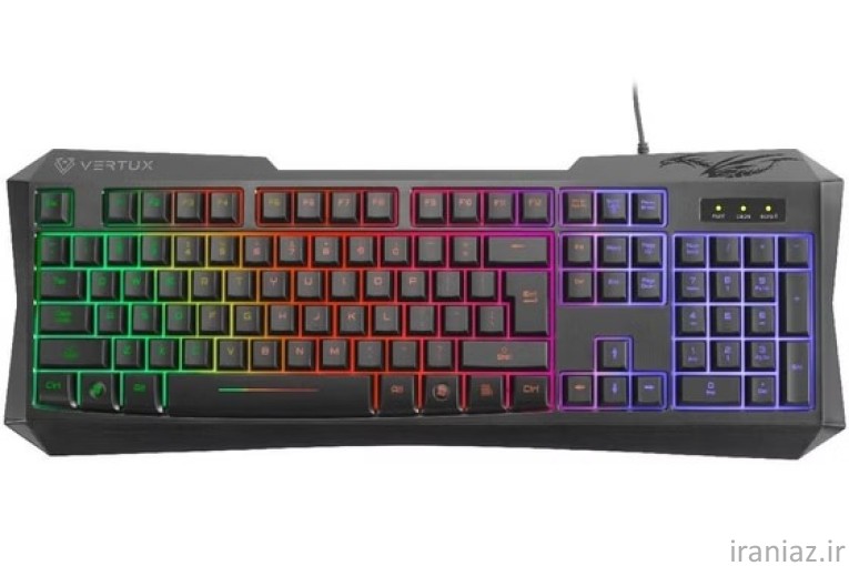 کیبورد گیمینگ Vertux Radiance،Keyboard Vertux Radiance 