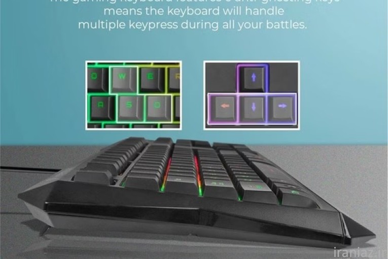 کیبورد گیمینگ Vertux Radiance،Keyboard Vertux Radiance 