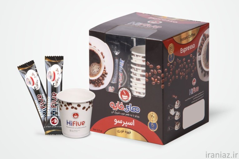 های‌فایو تولید کننده انواع قهوه