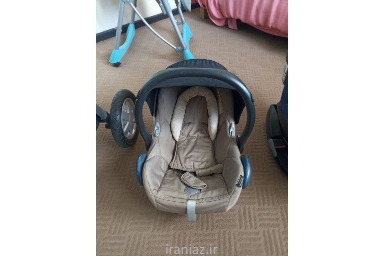 کالسکه، کریر، صندلی ماشین و غذا، تخت